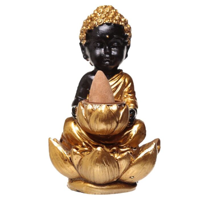 Puckator - Small Buddha and Lotus Backflow Incense Burner
